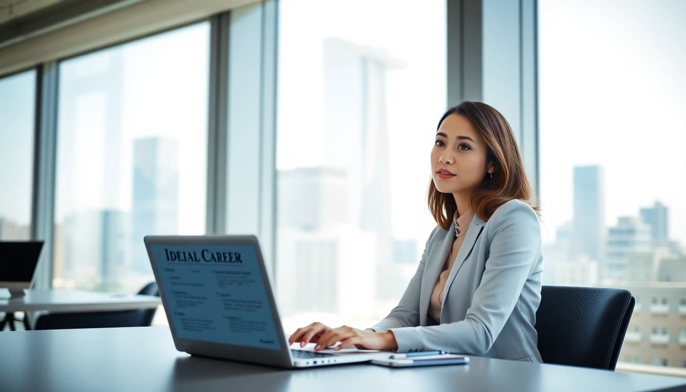 Find your Ideal Career with a focused professional examining career options and resources.