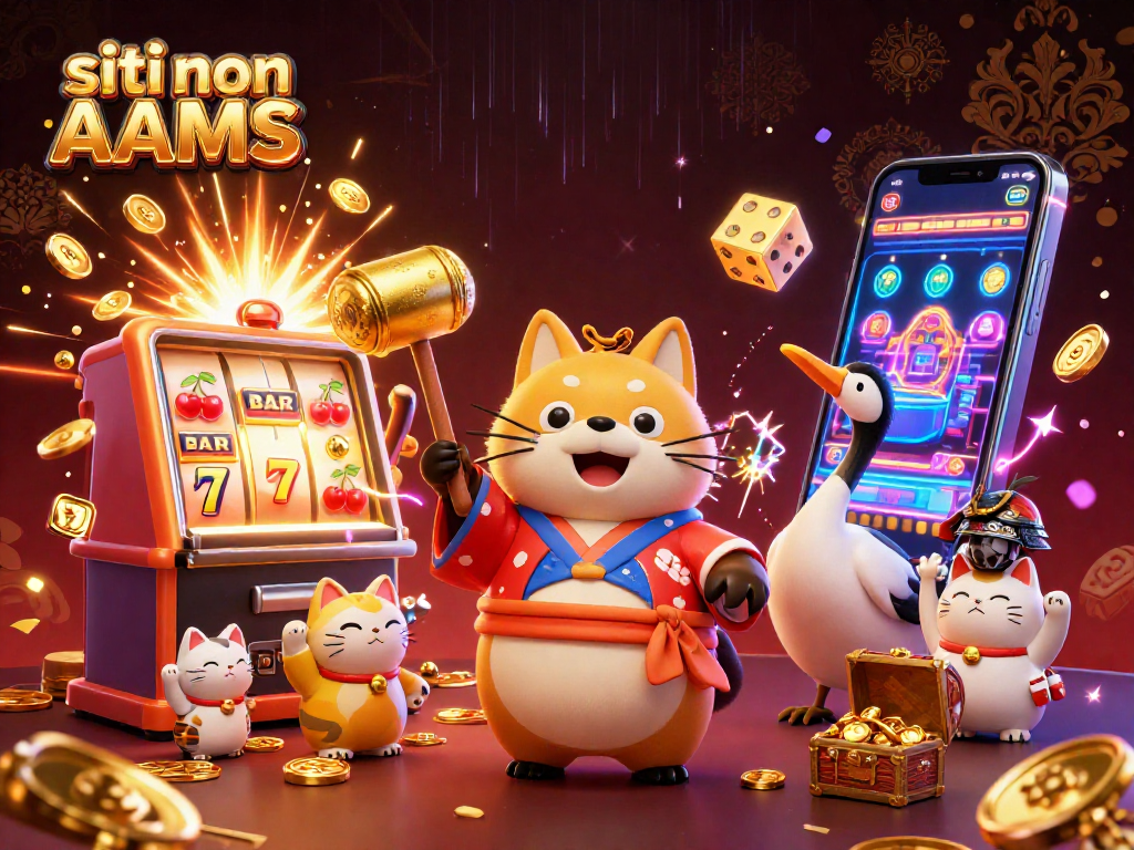 Slot machine e giochi su siti non AAMS, tanuki e maneki-neko festeggiano nel casinò