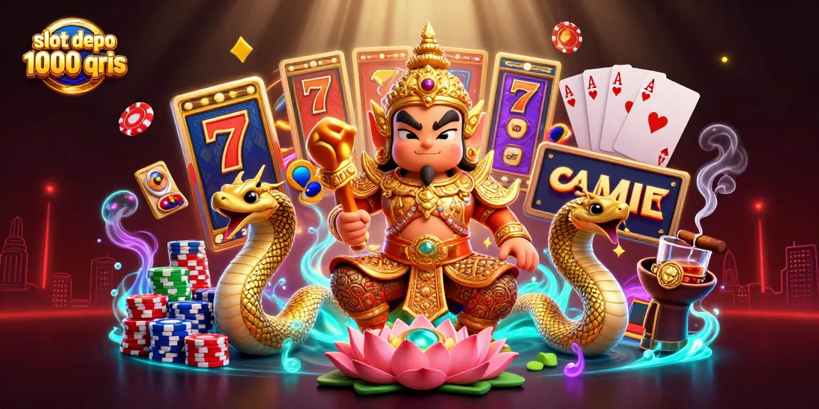 Rodakan jackpot dengan slot depo 1000 QRIS yang penuh keberuntungan dan keseruan permainan!