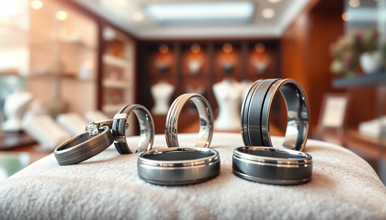 Stylish Gunmetal Wedding Bands for Men: A Modern Take on Tradition