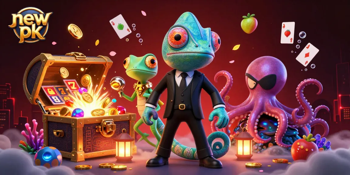Experience the thrill of new pk casino with vibrant 3D characters and dynamic gaming elements.