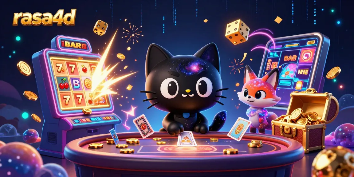 Slot jackpot terbang di antara kucing lubang hitam, rasakan sensasi rasa4d!
