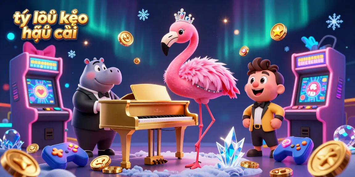 Engage with tỷ lệ kèo nhà cái insights in a vibrant and dynamic casino scene filled with lively characters.