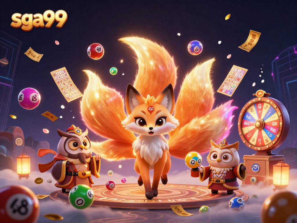 Engage with exciting sga99 lottery features showcasing colorful balls and vibrant prizes.