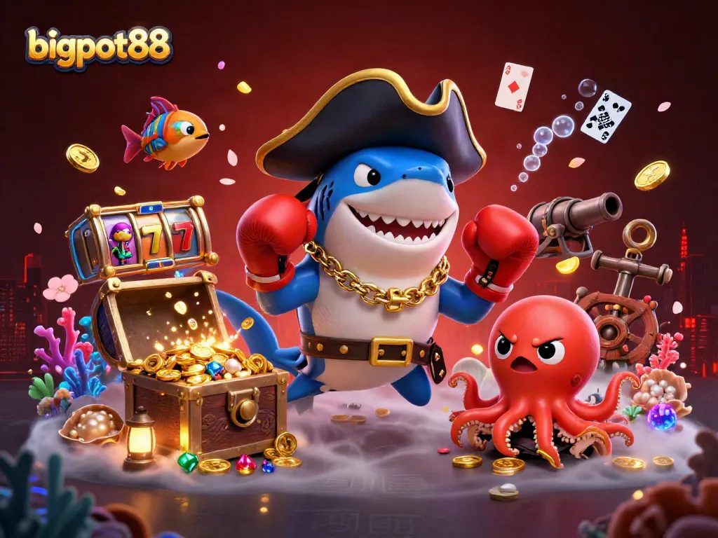 bigpot88 menawarkan pengalaman bermain game slot terbaik dengan karakter lucu dan penuh koin emas.
