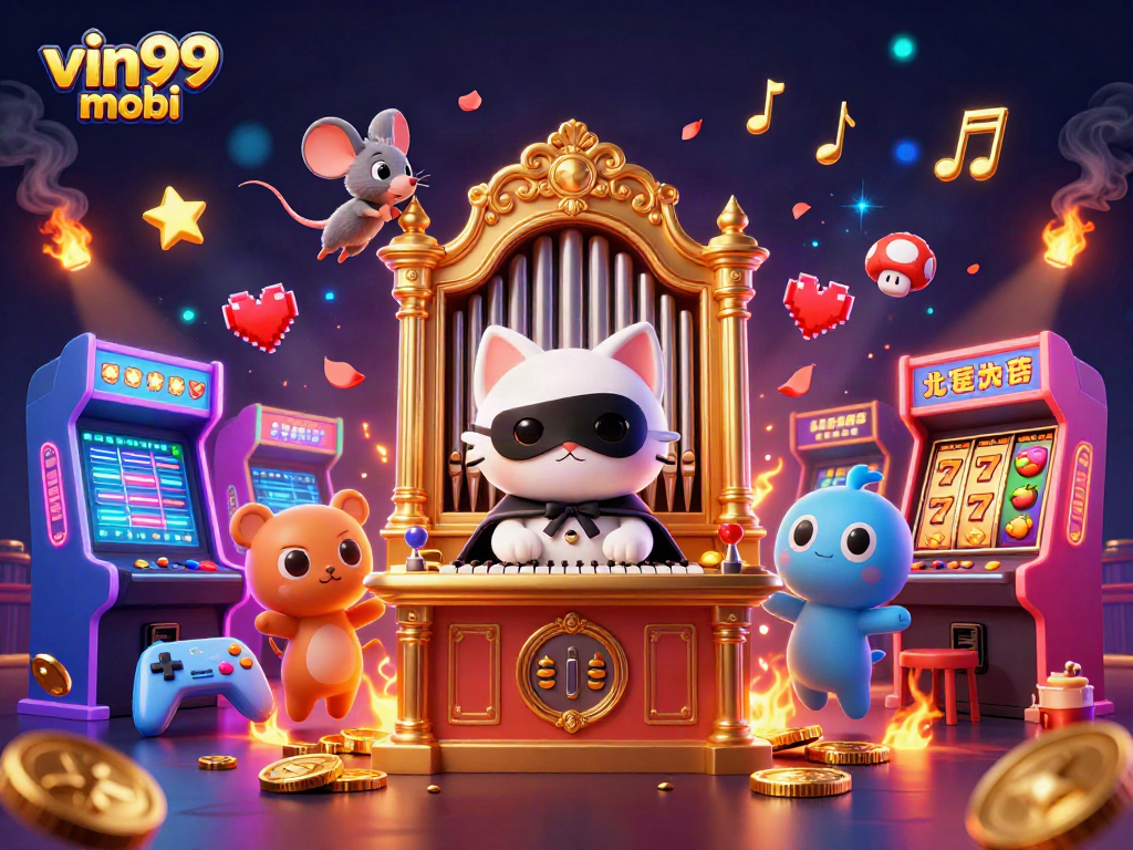 Experience winning gameplay at vin99 mobi with vibrant slot machines and charming characters.
