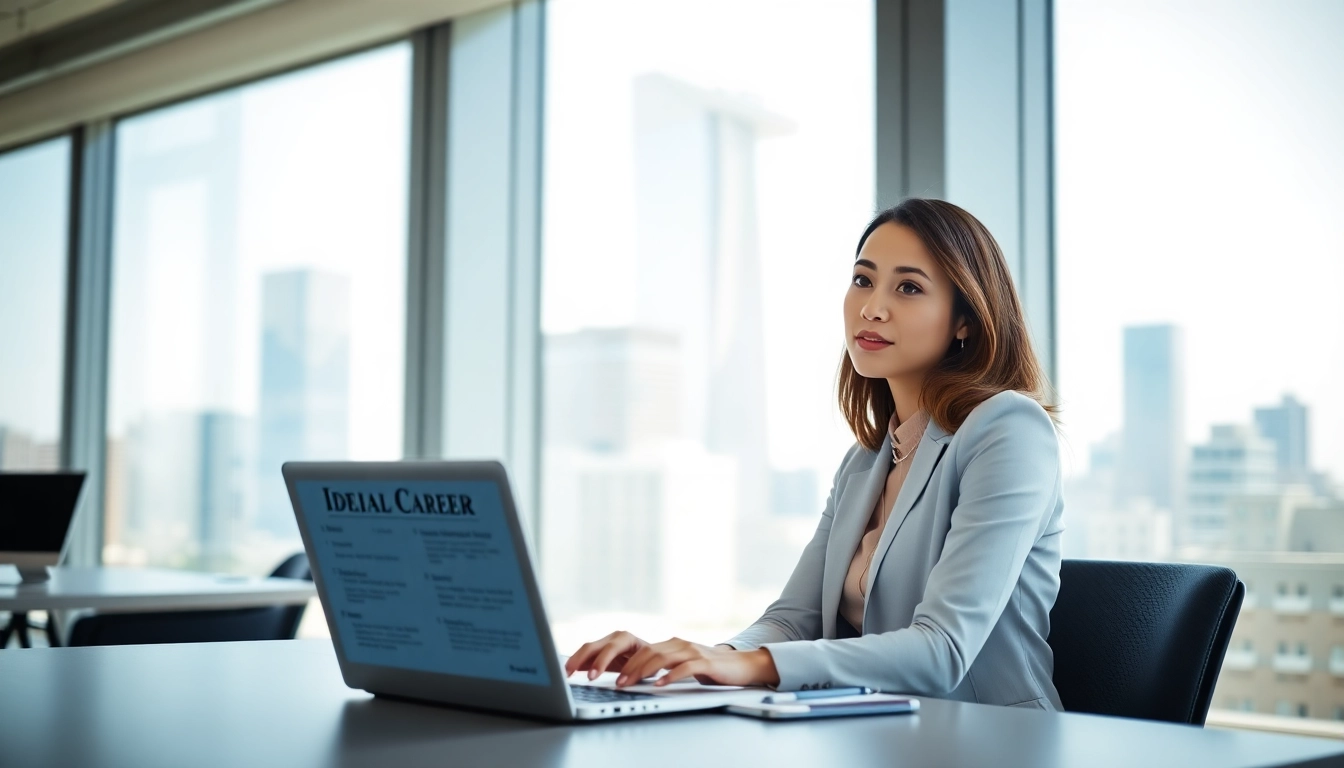 Find your Ideal Career with a focused professional examining career options and resources.