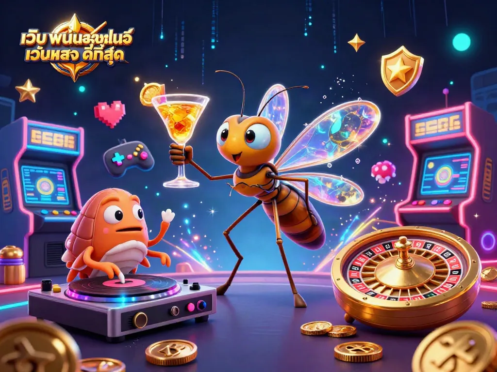 เล่นพนันออนไลน์ เว็บตรง ดีที่สุด กับเครื่องเล่นเกม 3D สุดมันส์และการแสดงที่น่าตื่นเต้น