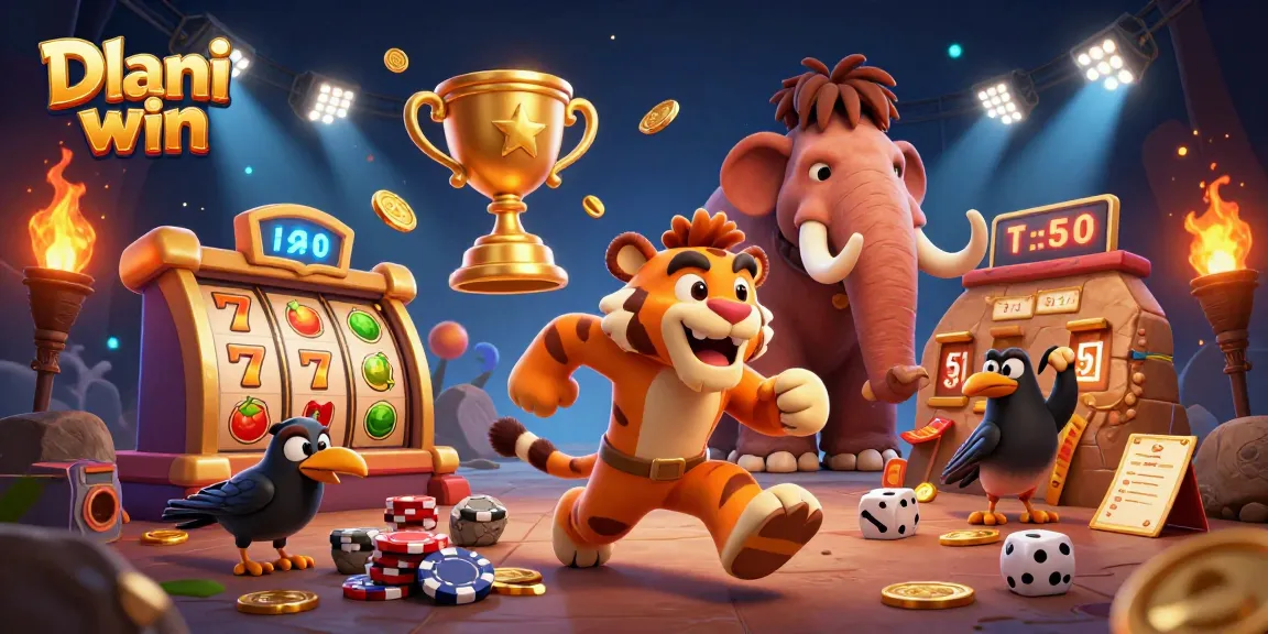 Dhani win invites players to experience thrilling slot games with vibrant characters in a dynamic casino atmosphere.