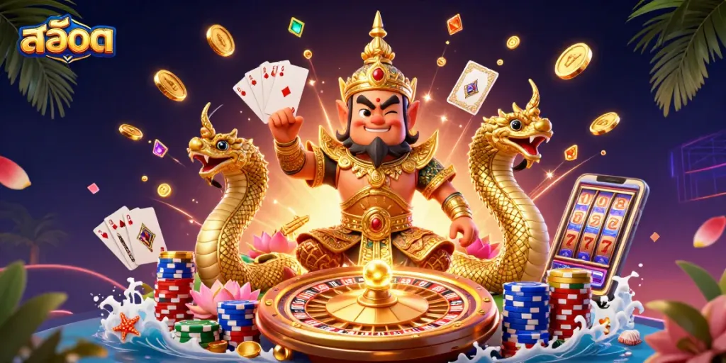 เล่นเกมสล็อตและลุ้นรับโบนัสที่น่าตื่นเต้นจากสล็อต
