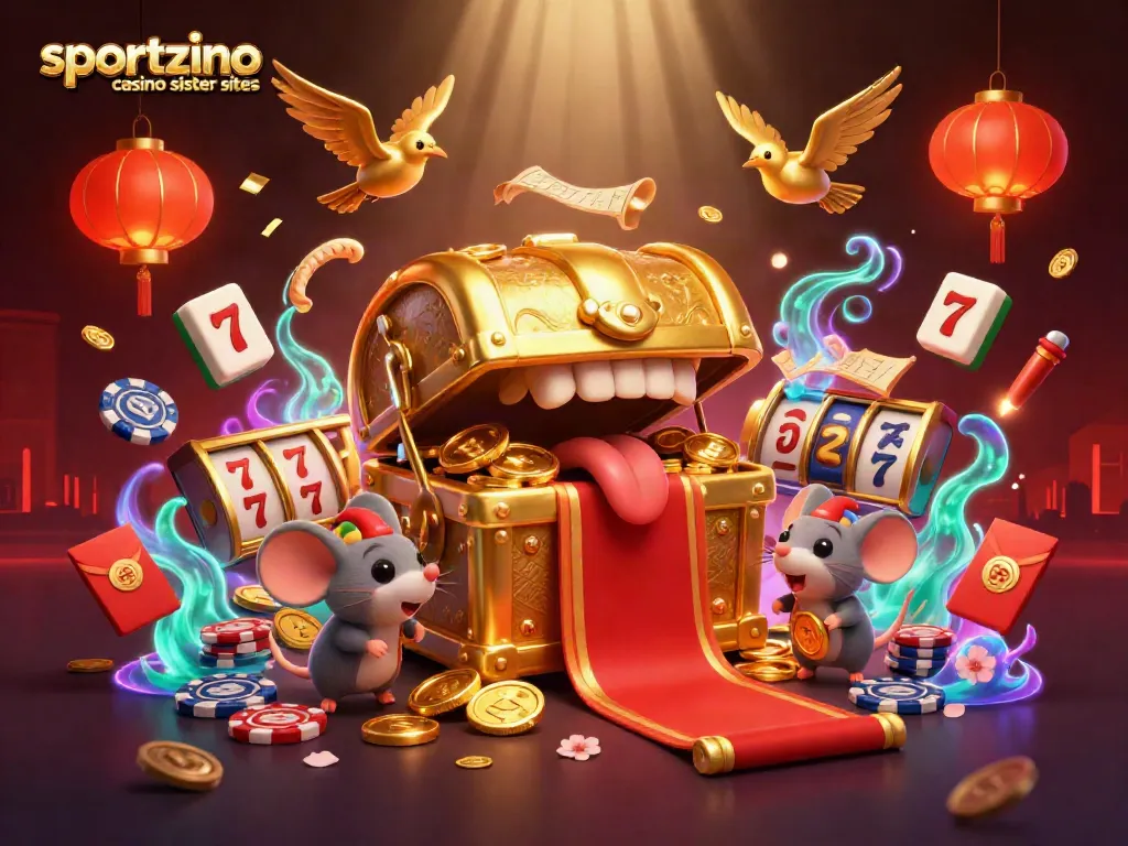Engage with the thrilling world of sportzino casino sister sites featuring dynamic 3D elements and vibrant effects.