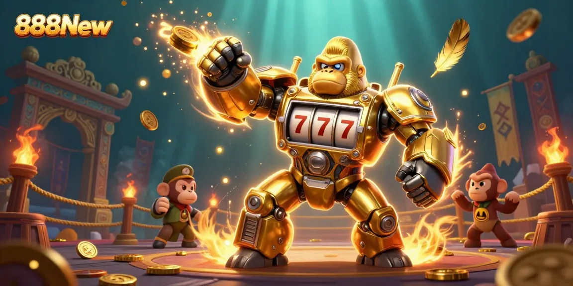 Win big with 888New's dazzling 3D casino experience featuring vibrant slots and thrilling action.