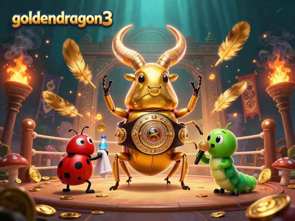 Experience the excitement of goldendragon3 game mechanics with vivid characters in a dynamic arena.