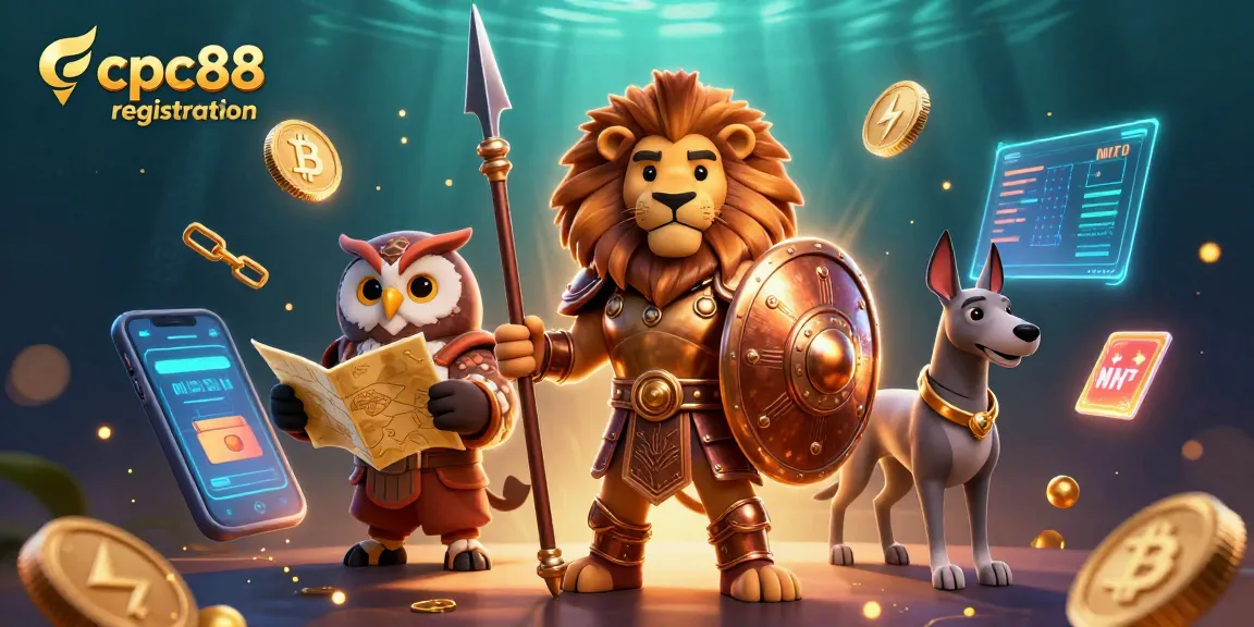 Experience seamless cpc88 registration with vibrant casino-themed digital illustration packed with action and detail.