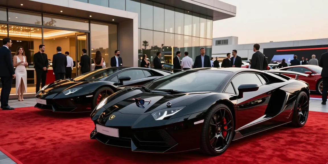 LUXURY 777, mobil mewah sewa di Dubai dengan aksesori glamor dan suasana elegan.