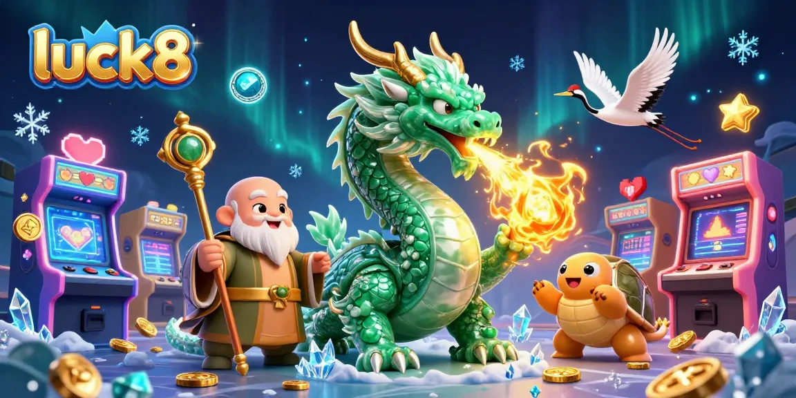 Spin and win at luck8 with vibrant gaming visuals and dynamic casino elements.