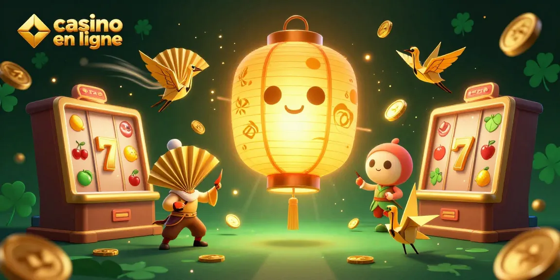 Jouer à des jeux captivants dans un casino en ligne avec des personnages animés et des machines à sous colorées.