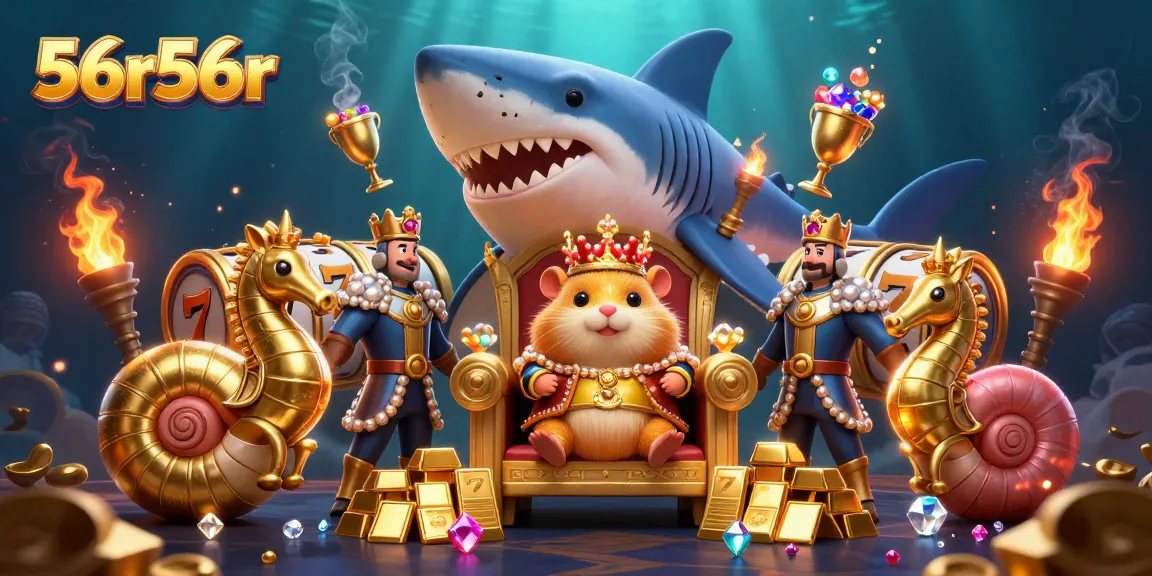 Engage in exciting gambling experiences with 56r56r, featuring vibrant casino-themed illustrations.