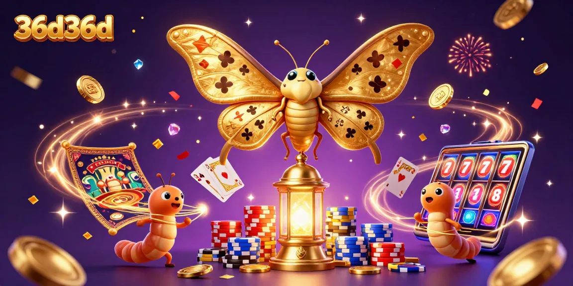 Engage in gaming wonders at 36d36d with enchanting 3D illustrations of casino scenes and golden treasures.