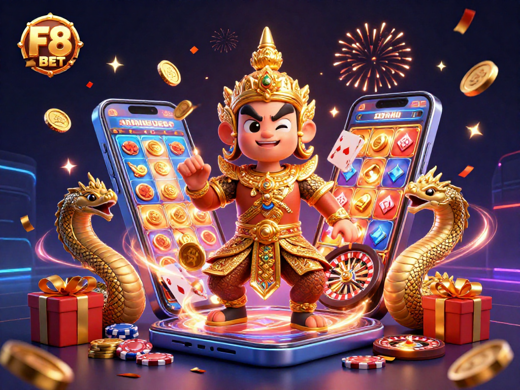 Engage in thrilling gaming adventures at F8 BET with exciting slot games and vibrant action.