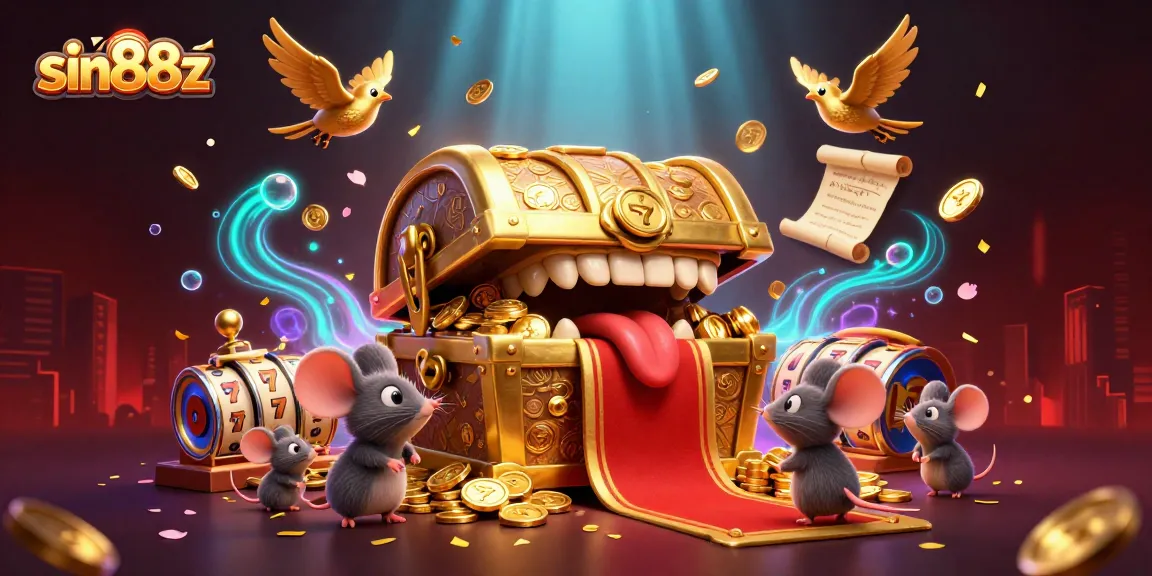 Experience thrilling jackpots with sin88z at this lively casino scene featuring vibrant game elements.