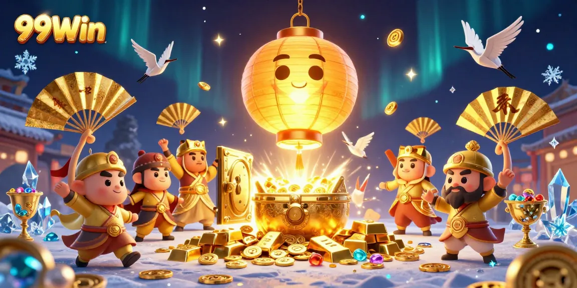 Experience thrilling adventures and big wins in the vibrant 99Win casino world, illuminated with treasures.