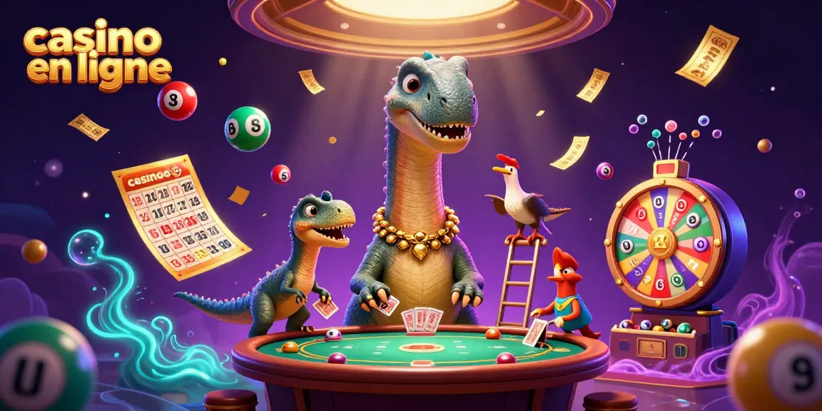 Gagnez gros avec le casino en ligne : un dinosaure amusant et des jeux en vue