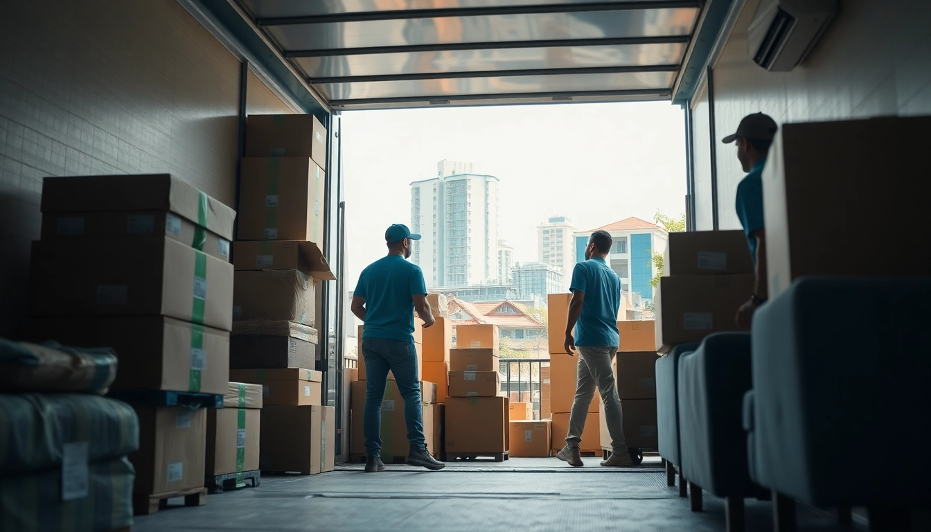 Efficient WRITER RELOCATION THANE services with professional movers packing boxes in Thane's vibrant cityscape.