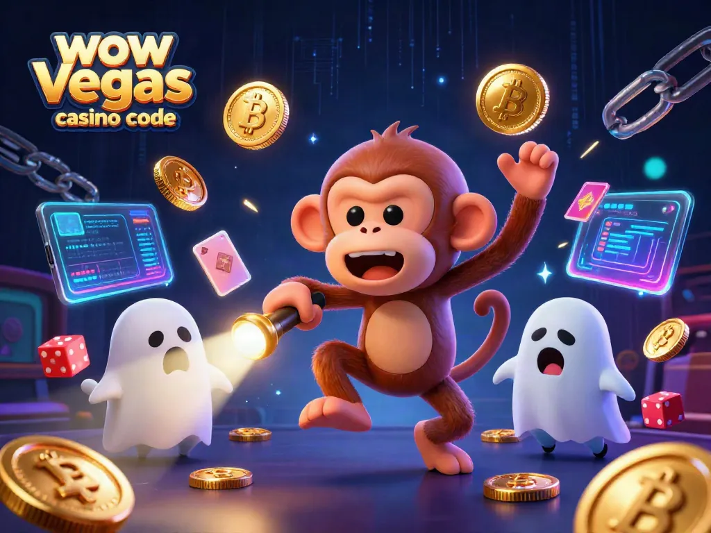 Experience the excitement of WOW Vegas casino promo code in this dynamic virtual casino scene.