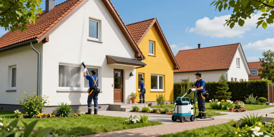 Reinigung Fronhausen: Professionelle Fassadenreinigung in Fronhausen mit umweltschonenden Mitteln und erfahrenem Team.
