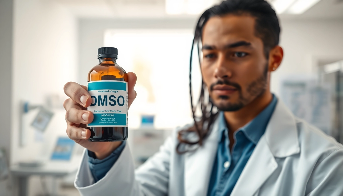 Explore the benefits of dmso for pain in a clinical setting.