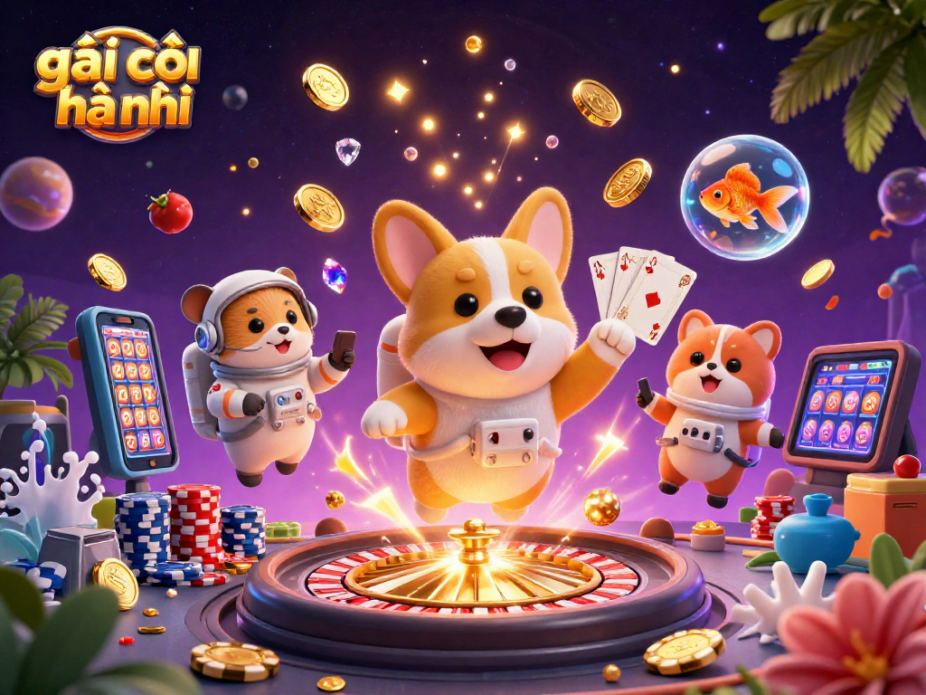 Experience the excitement of gái gọi hà nội with an animated casino scene featuring poker chips and exhilarating game elements.
