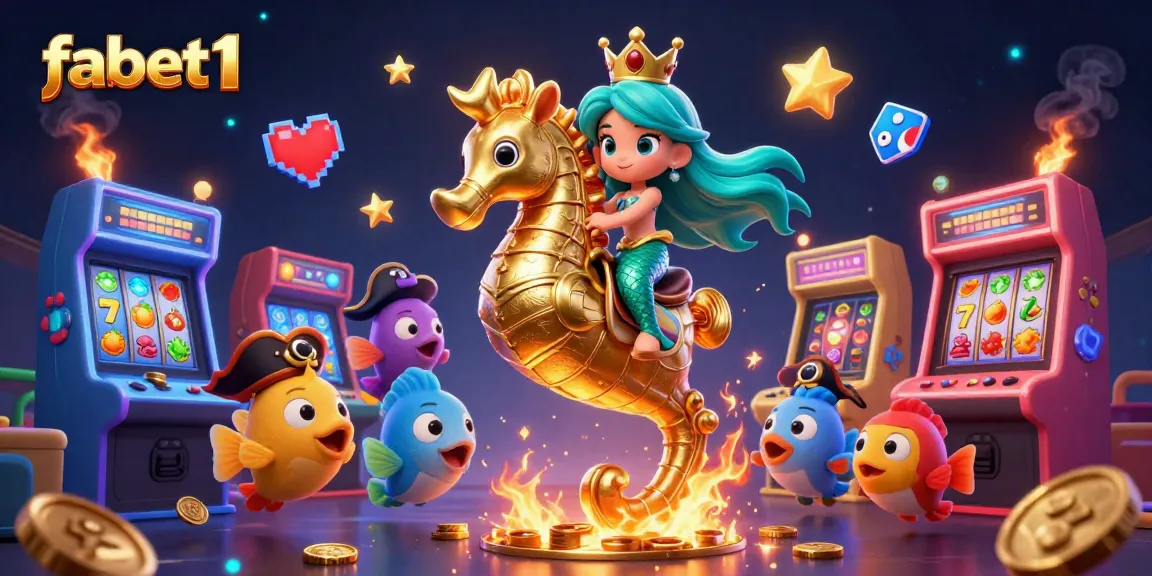 Experience exciting slots at fabet1 with our vibrant mermaid princess and seahorse adventure.
