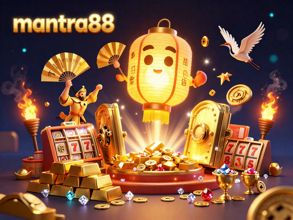 Experience the thrill of mantra88 with spectacular winnings in a vibrant casino scene.