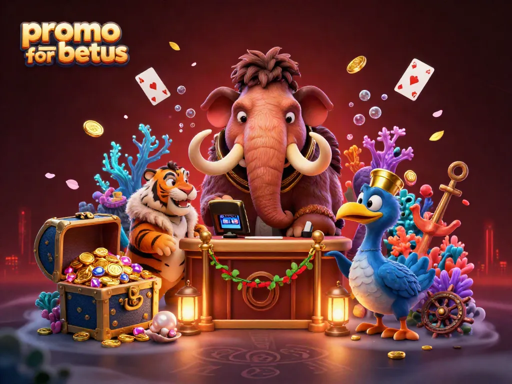 Gain insights on the promo code for betus in a vibrant casino scene filled with dynamic game elements.