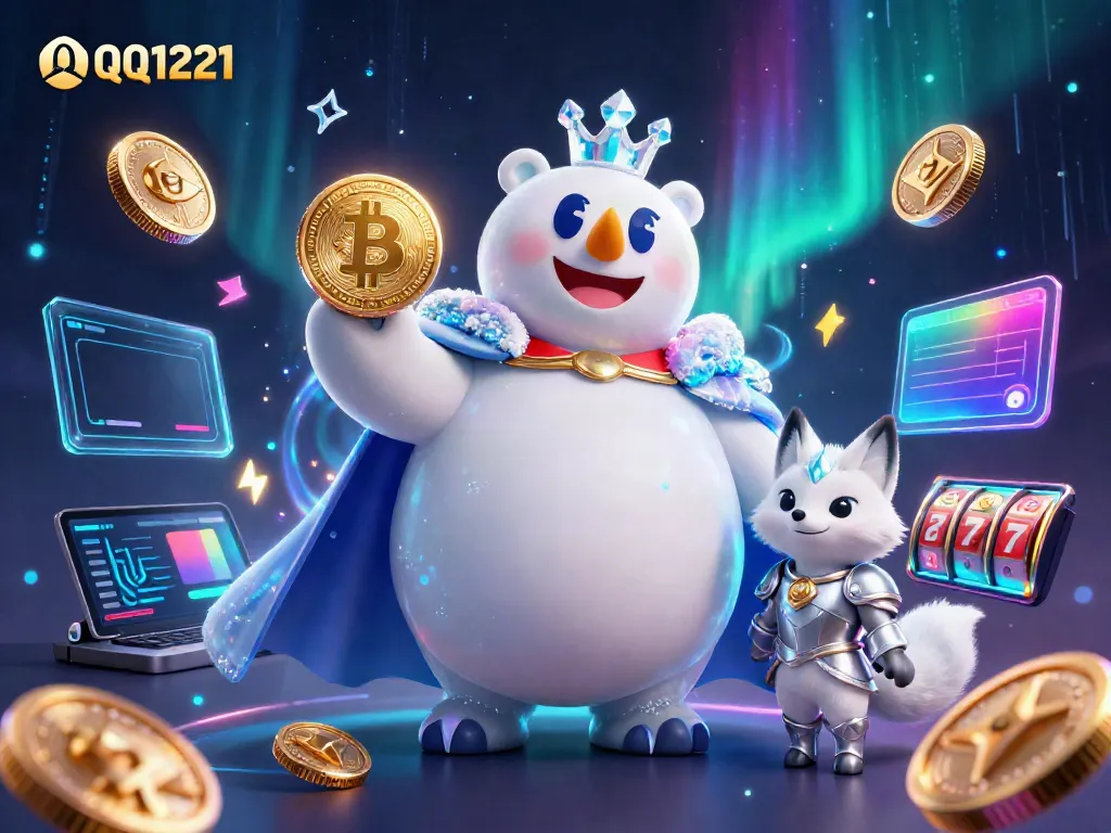 Engage in thrilling QQ1221 slot games featuring vibrant characters and digital elements.