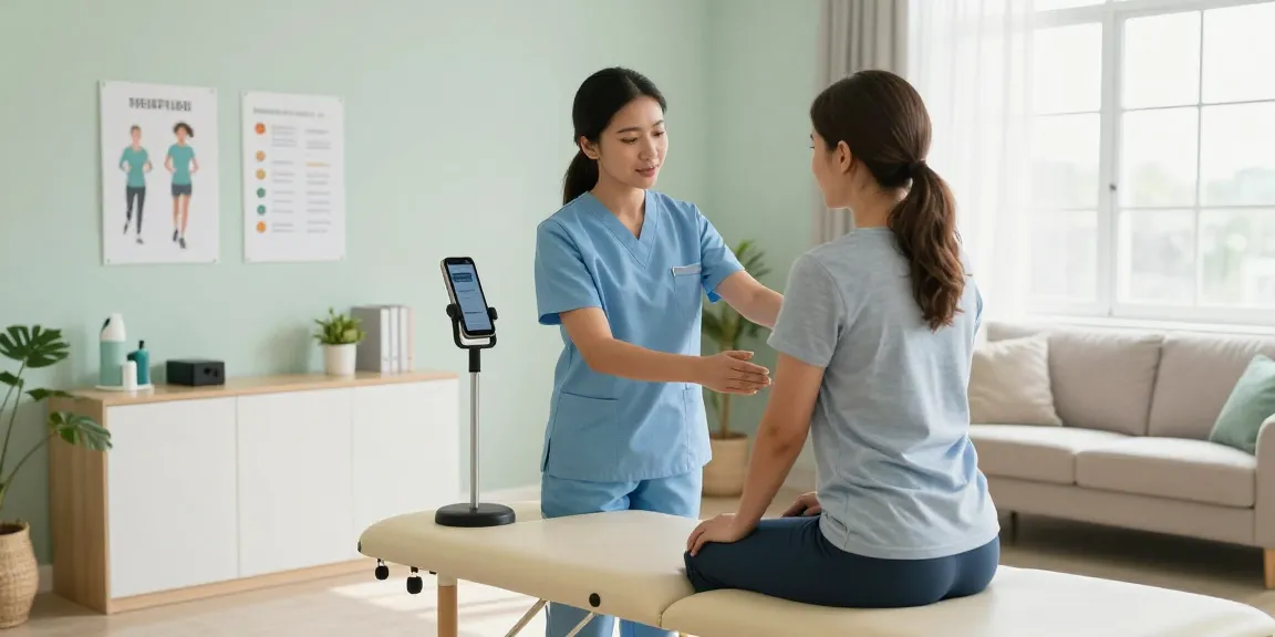 Mobile physiotherapy Sydney: Expert healthcare provider delivering personalized patient care in a comforting home environment.