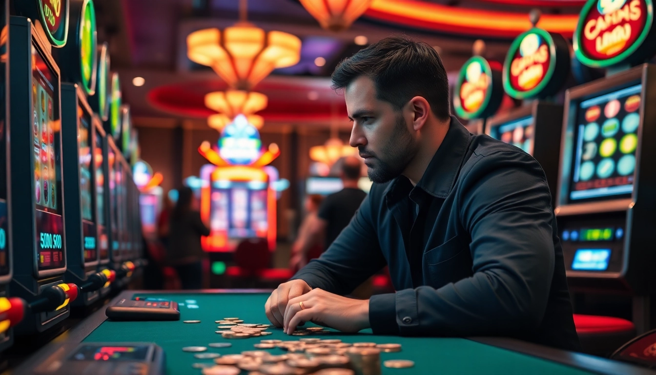 Menangkan permainan slot di situs slot resmi dengan suasana kasino yang meriah.