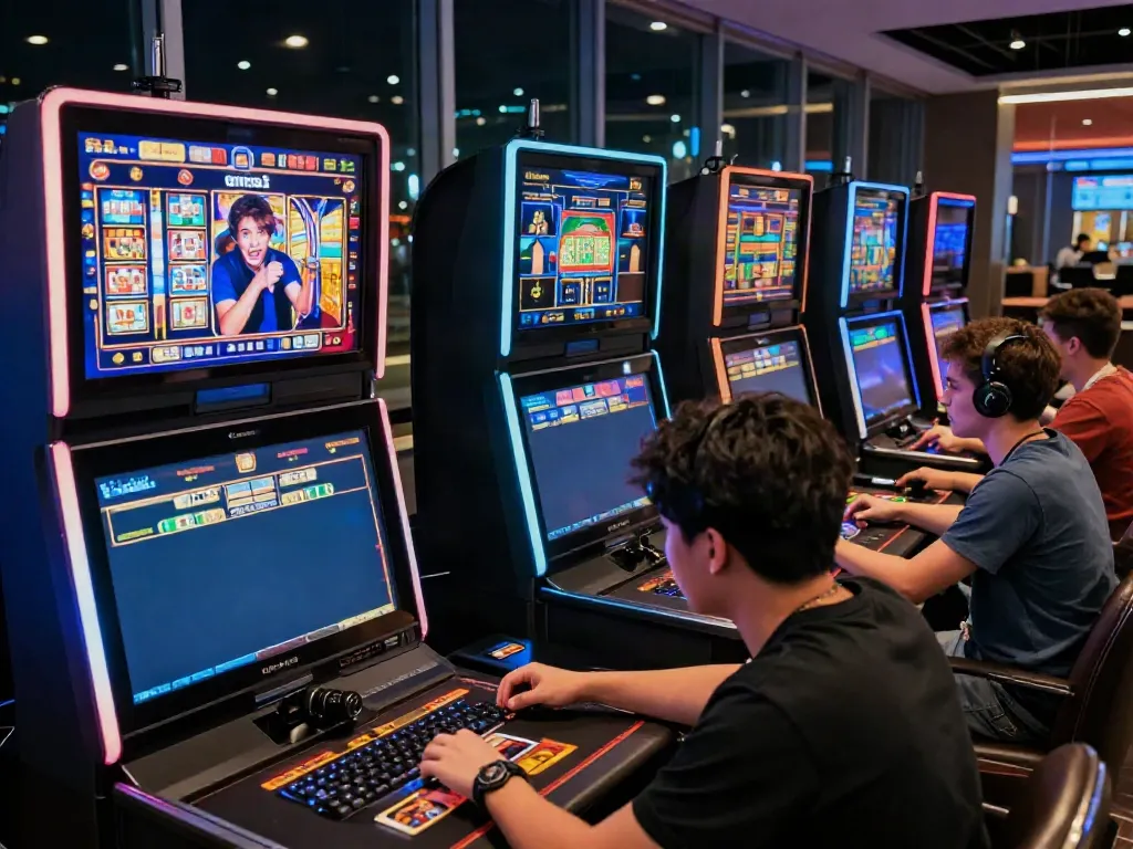 Players enjoying games at the DA88 online gambling platform, showcasing excitement and engagement.