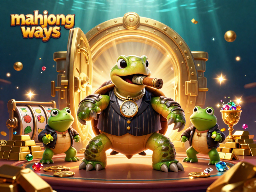 Experience winning thrills in Mahjong Ways slot game with animated character adventure.