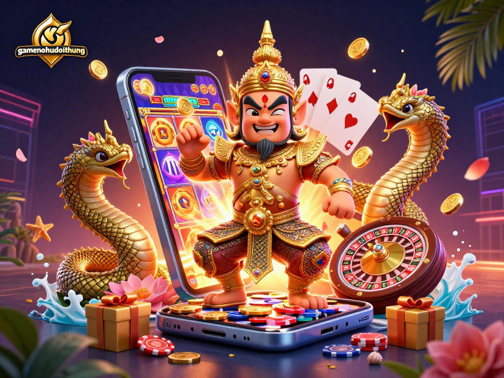 Experience the excitement of gamenohudoithuong with colorful slot games and friendly guardians.