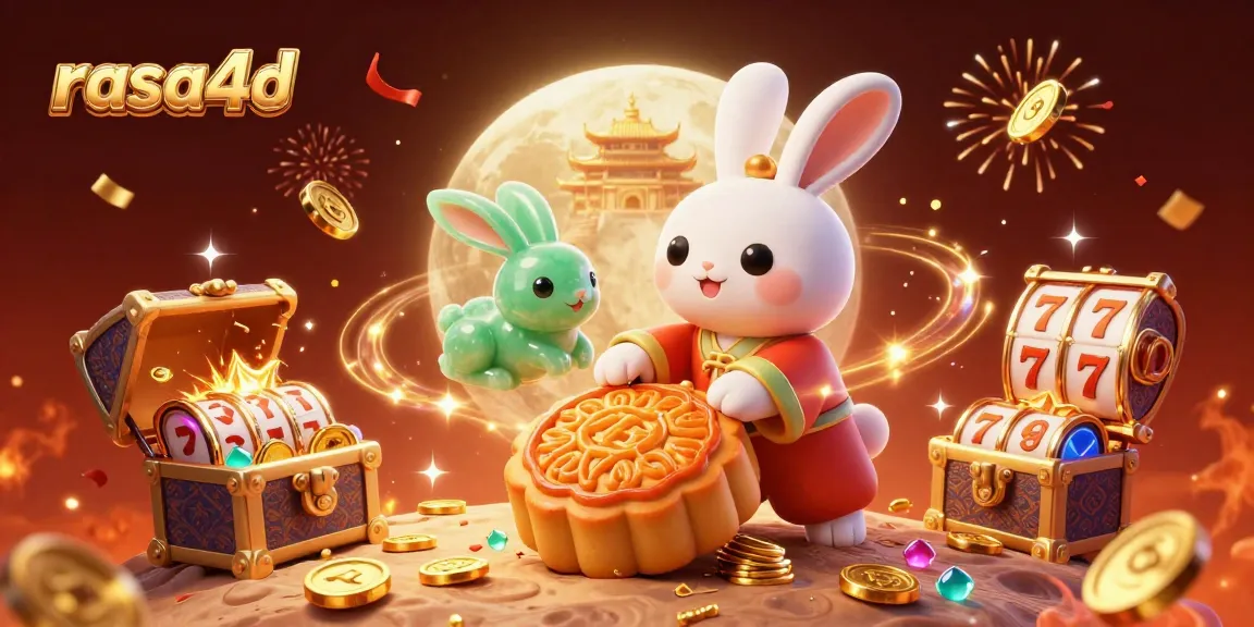 Mengungkapkan chip poker di dalam bulan dengan tema kasino, rasa4d membawa kesenangan bermain slot.
