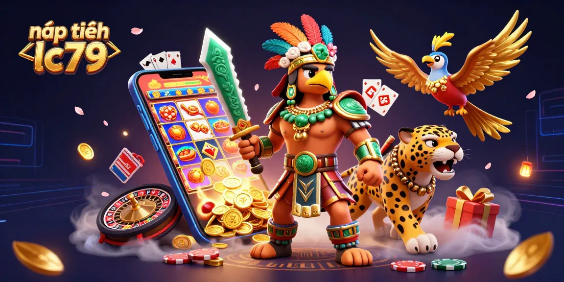 Chơi game và nạp tiền lc79, trải nghiệm hấp dẫn với nhiều phần thưởng.