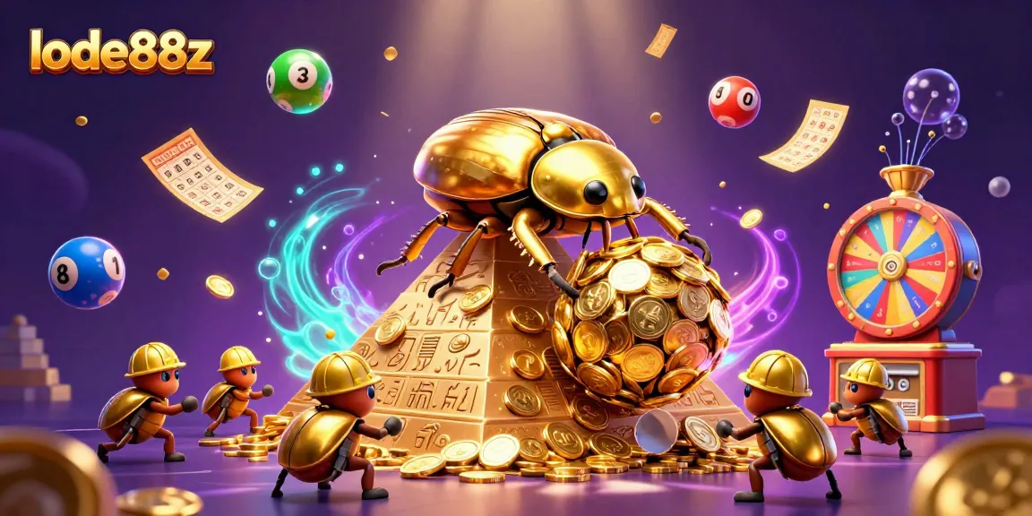 Engage in exciting actions with lode88z in this vibrant casino-themed illustration.