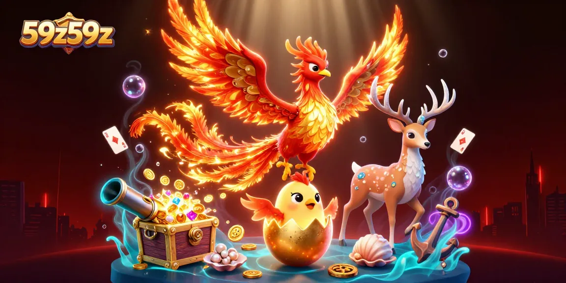 Engage with thrilling gameplay at 59z59z, where vibrant characters and dynamic casino scenes come alive.