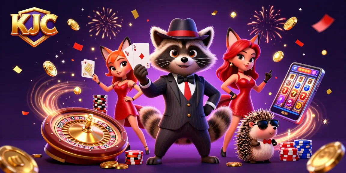 KJC enhances winning strategies with splendid gaming experiences and dazzling rewards in a vibrant casino scene.