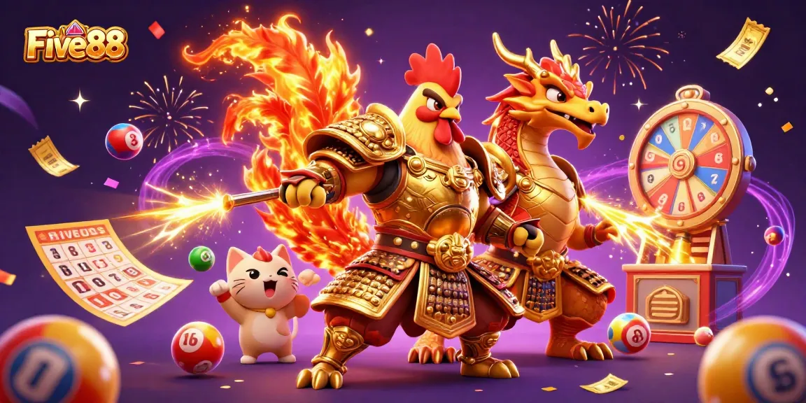 Engage with the exciting Five88 lottery adventure featuring colorful elements for thrilling gameplay.